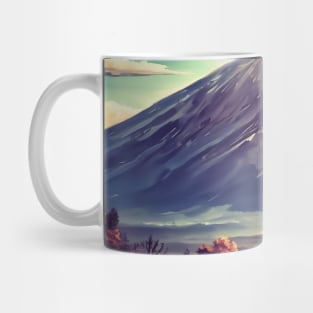 Fuji mountain landscape Mug